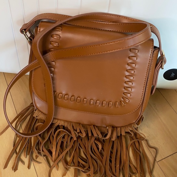 Brown western style shoulder bag - Picture 1 of 5